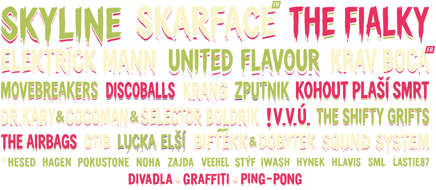 Starák Fest – kapely 2026